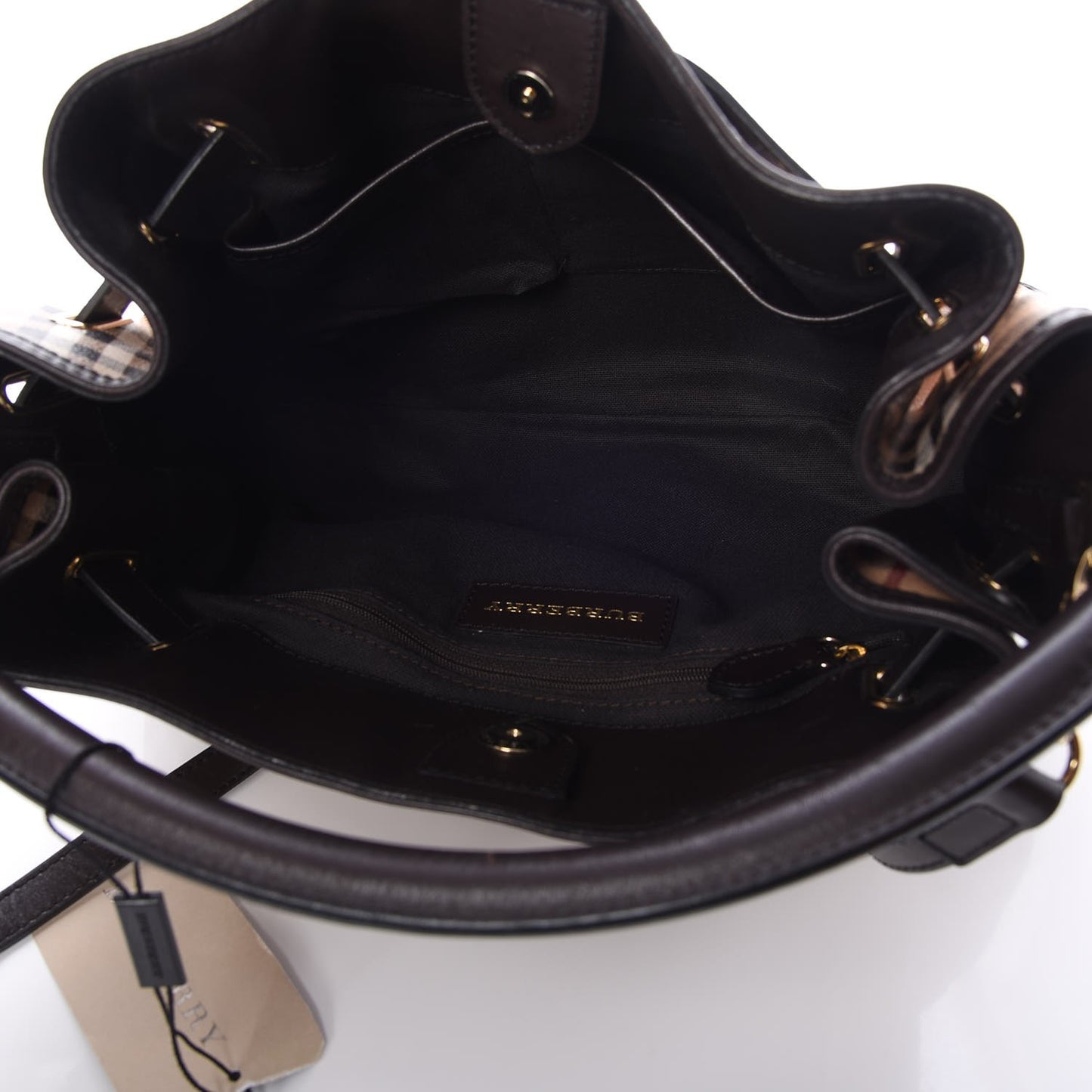 Haymarket Check Medium Willenmore Hobo Chocolate