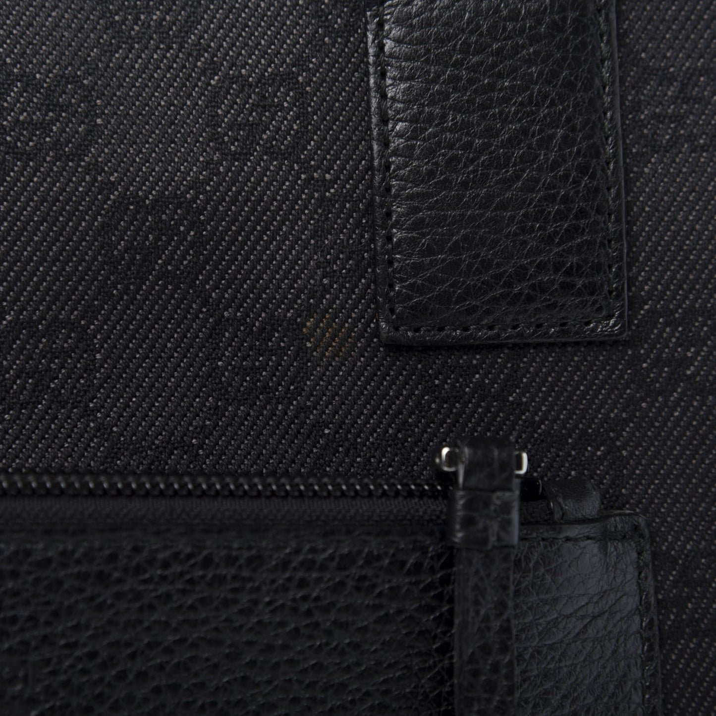 Monogram Tote Bag Black