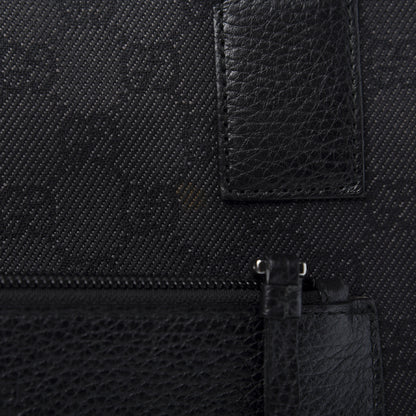 Gucci Monogram Tote Bag Black 12 of 13