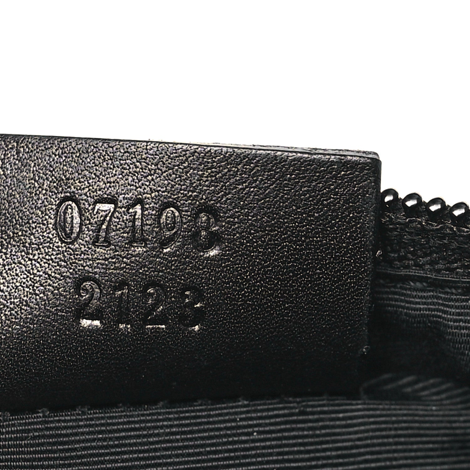 Gucci Denim Monogram Boat Pochette Black 7 of 11