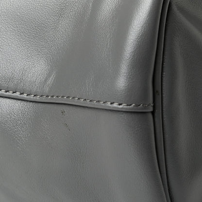 Prada Light Calfskin Saffiano Mini Bucket Crossbody Bag Marmo 5 of 5