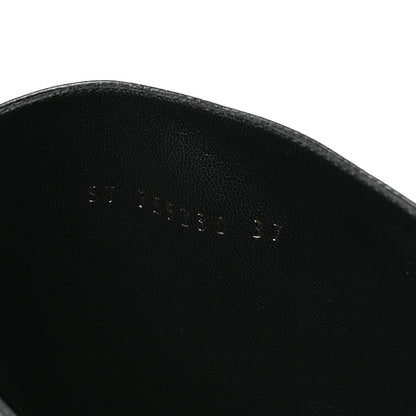 Saint Laurent Calfskin Nina 110 Knee High Boots 37 Black 8 of 9