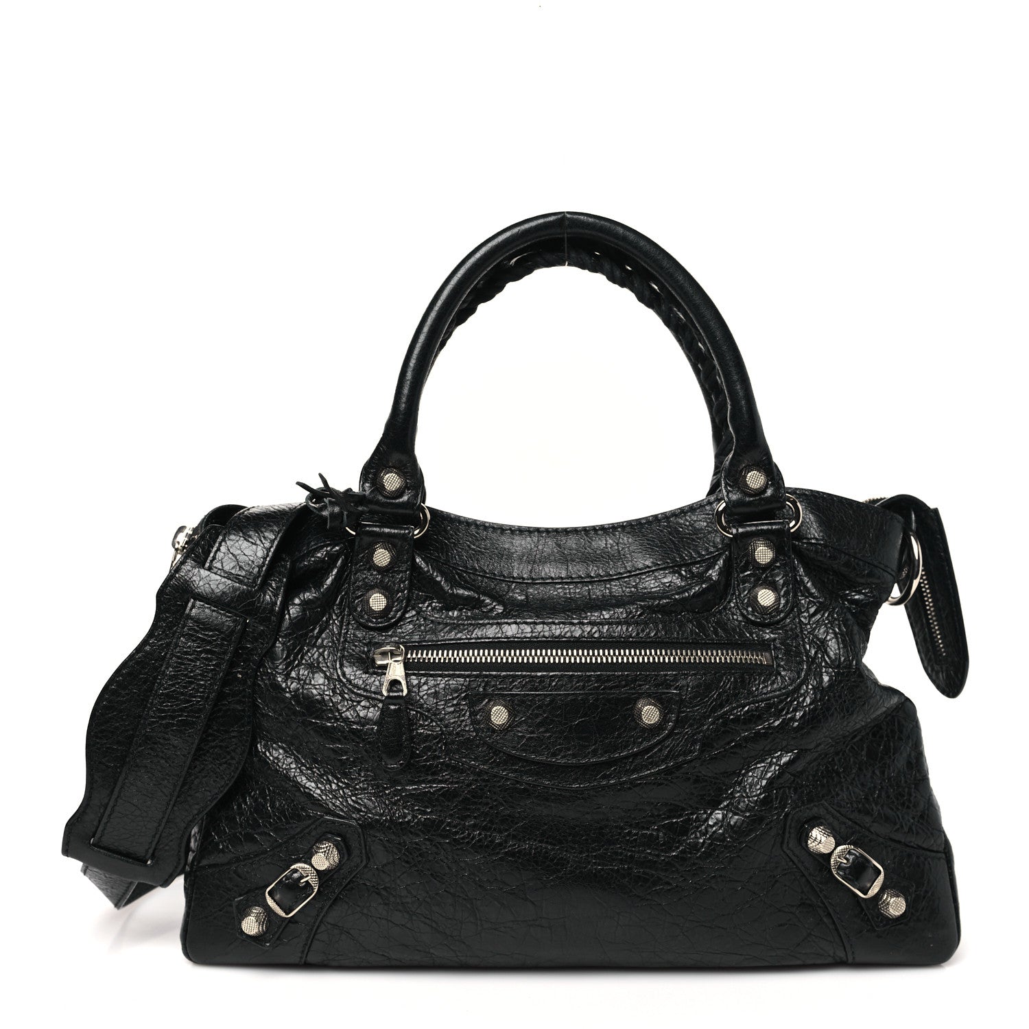 Balenciaga Agneau Giant 12 Silver Hardware Town Black 1 of 11