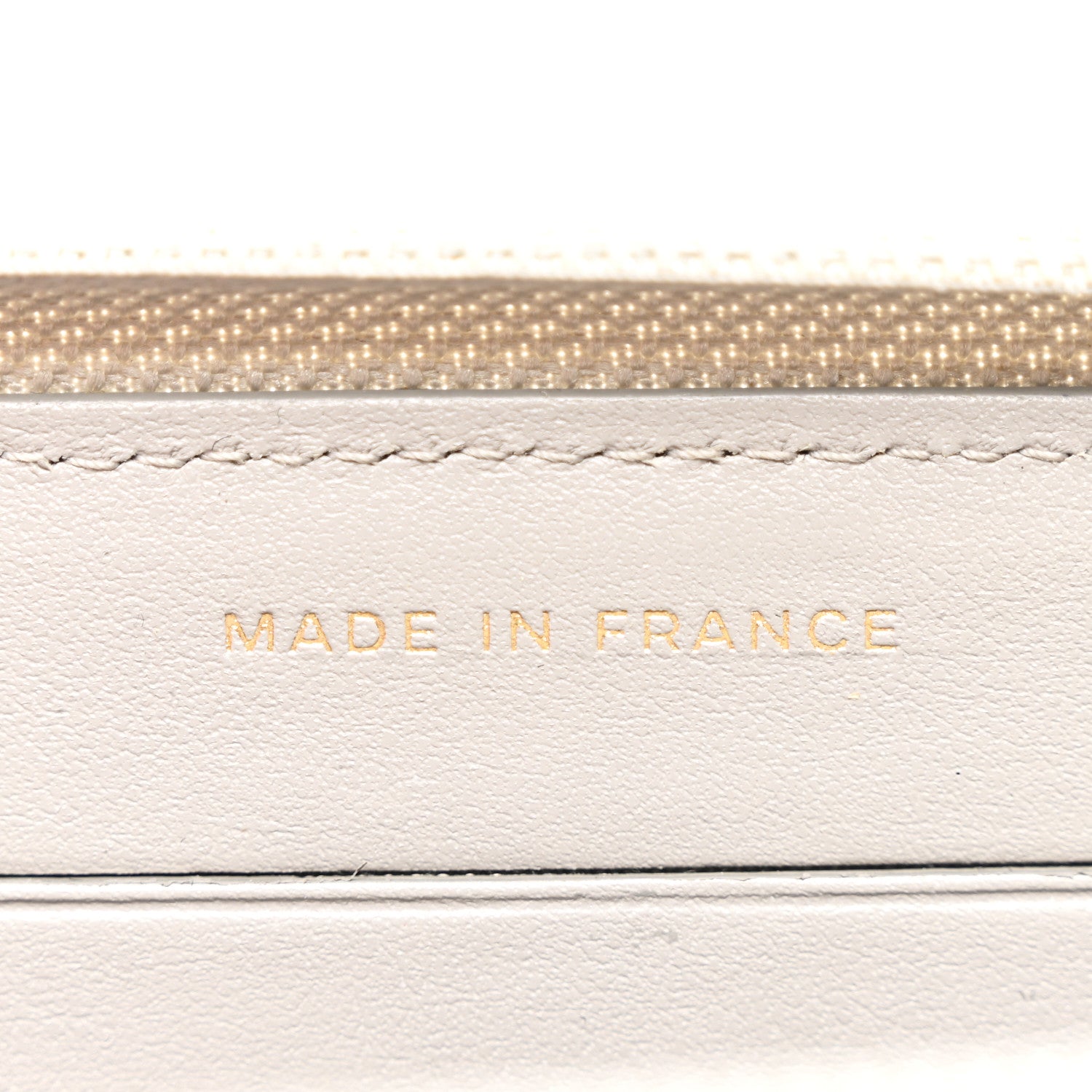 Chanel Caviar Quilted Boy Small Zip Around Wallet Grey 7 of 9
