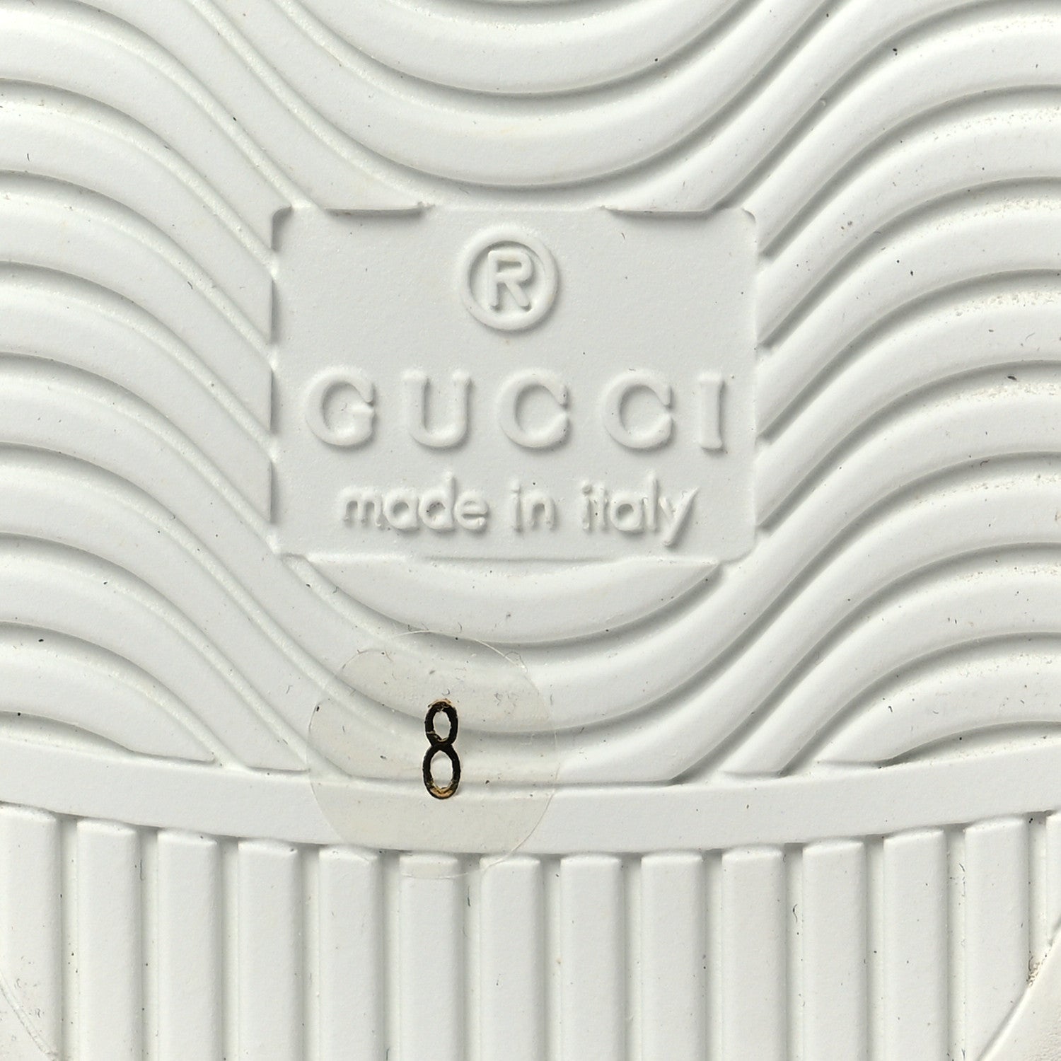 Gucci Calfskin Web Mens Gucci Band Ace Sneakers 8.5 White 8 of 9
