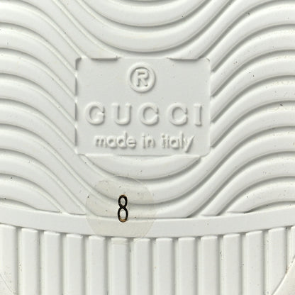 Gucci Calfskin Web Mens Gucci Band Ace Sneakers 8.5 White 8 of 9
