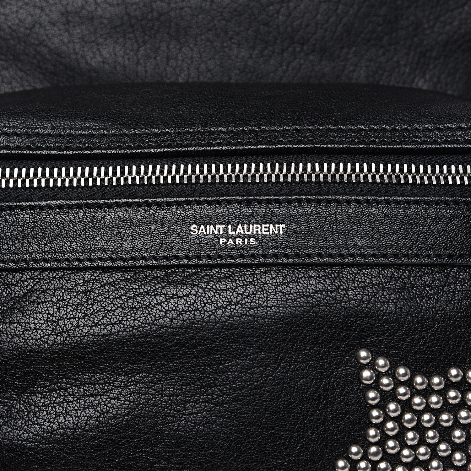 Saint Laurent Sheepskin Mini City Stars Backpack Black 10 of 10