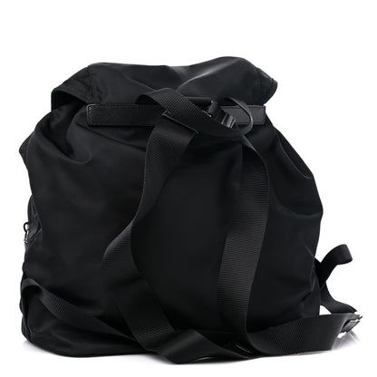 Prada Tessuto Nylon Saffiano Vela Backpack Black 2 of 11