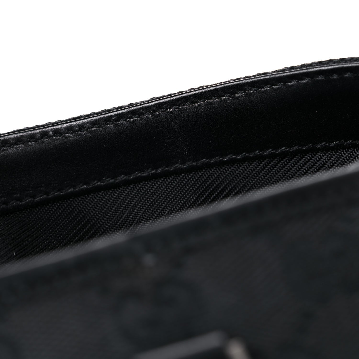 Gucci GG Monogram Web Flight Belt Bag Black 13 of 21