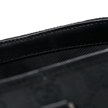 Gucci GG Monogram Web Flight Belt Bag Black 13 of 21