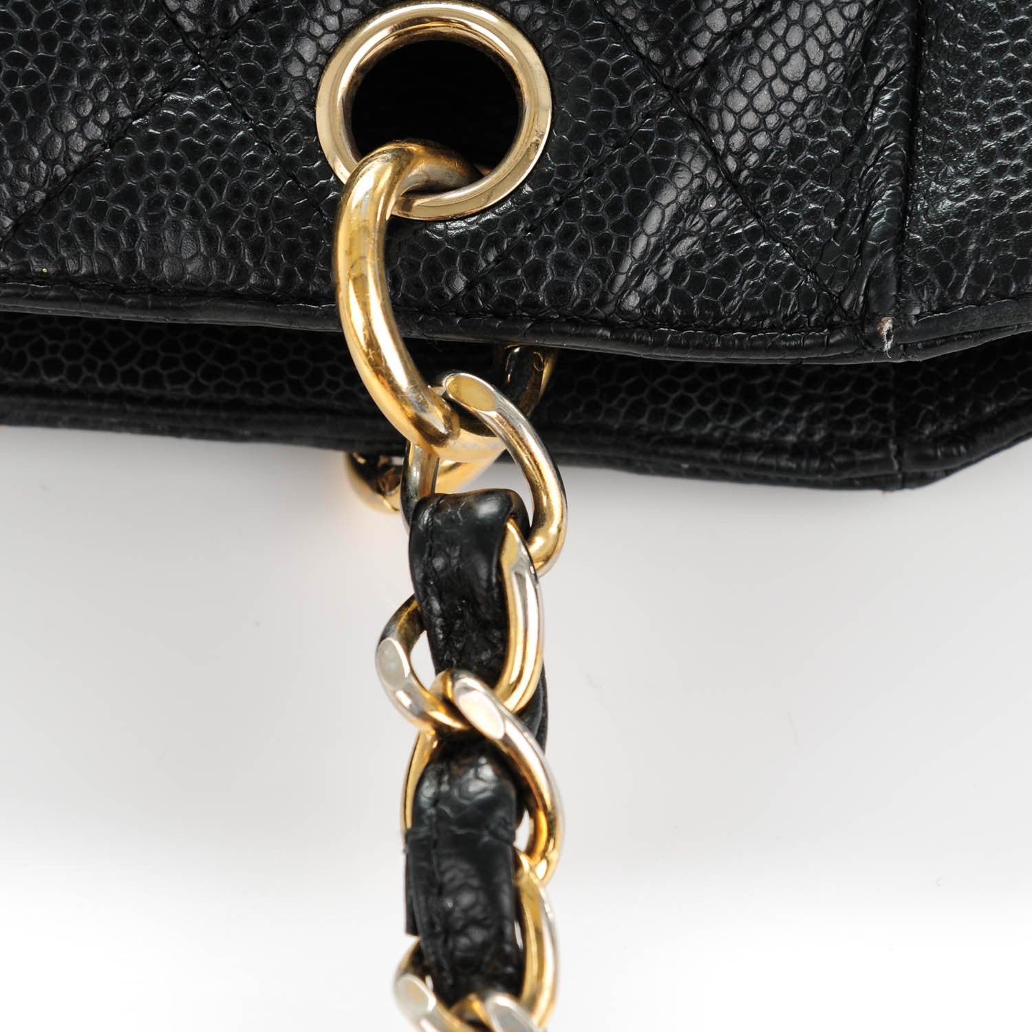 Chanel Caviar Quilted Petit Shopping Tote PST Black 9 of 9