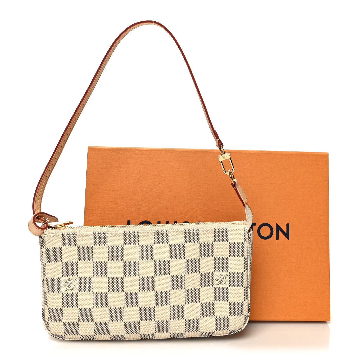 Louis Vuitton Damier Azur Pochette Accessories NM 11 of 11