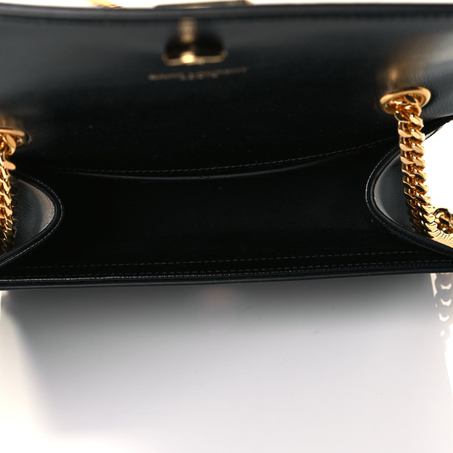 Grain De Poudre Small Monogram Kate Satchel Black