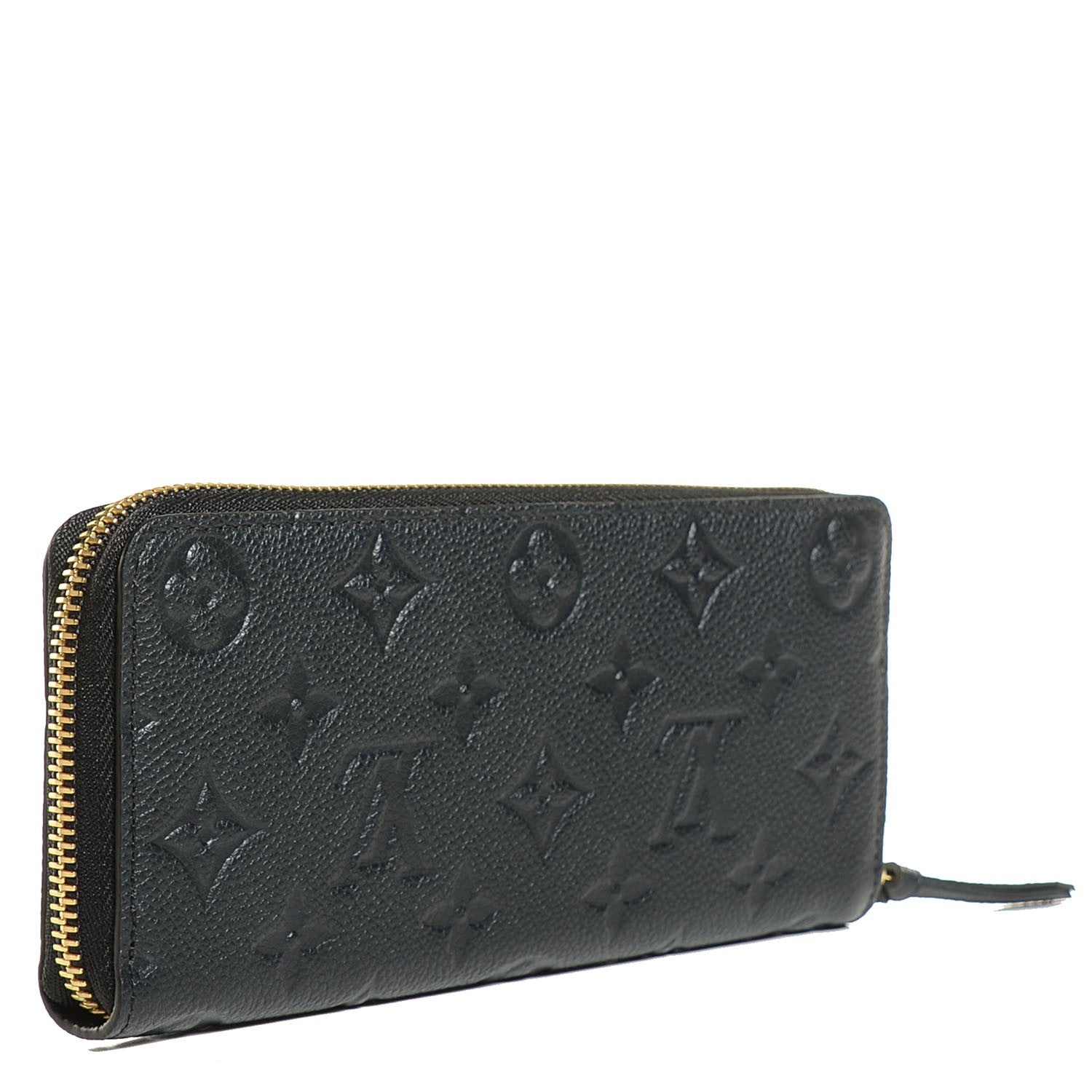 Louis Vuitton Empreinte Clemence Wallet Black 3 of 8