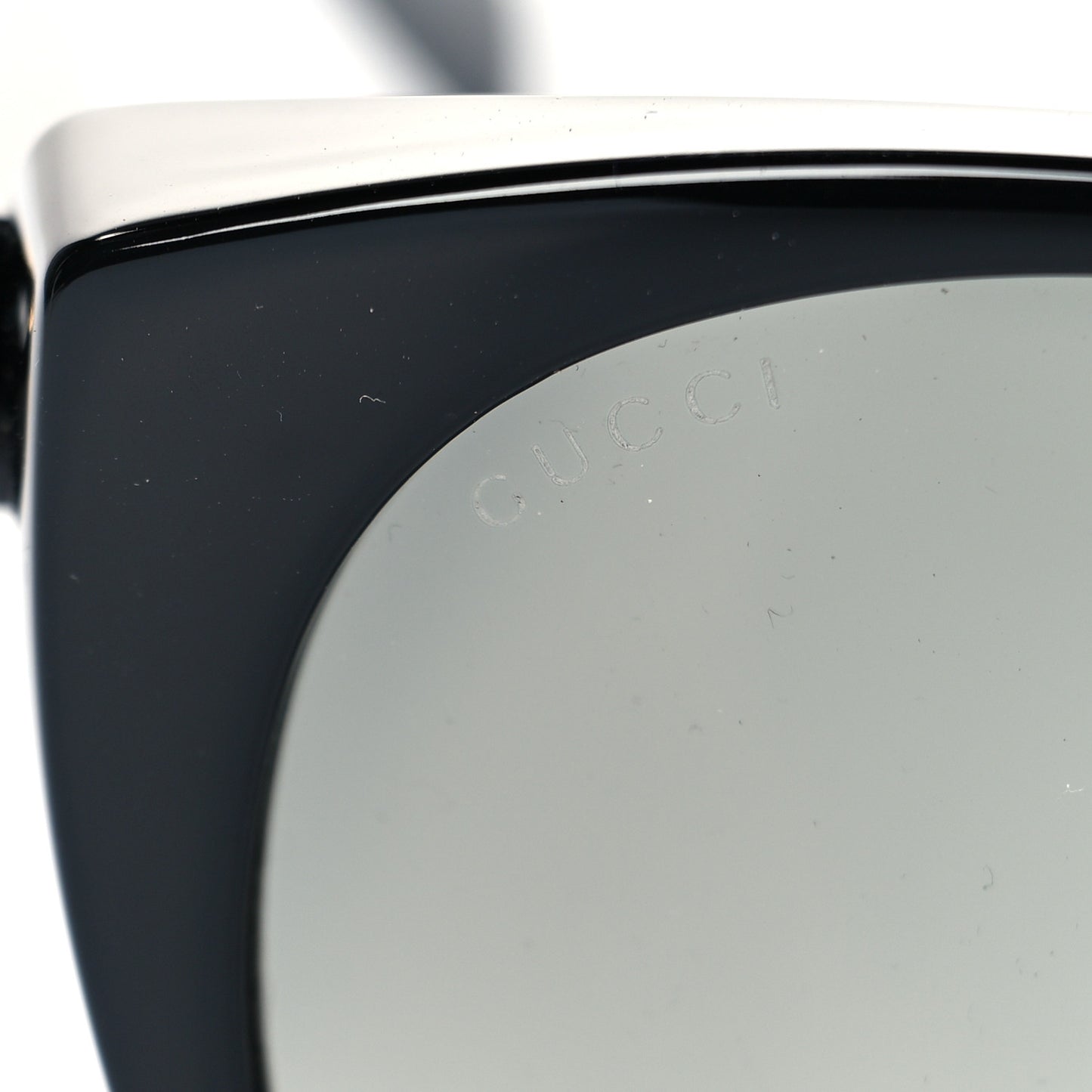Acetate Cat Eye GG0369S Sunglasses Black