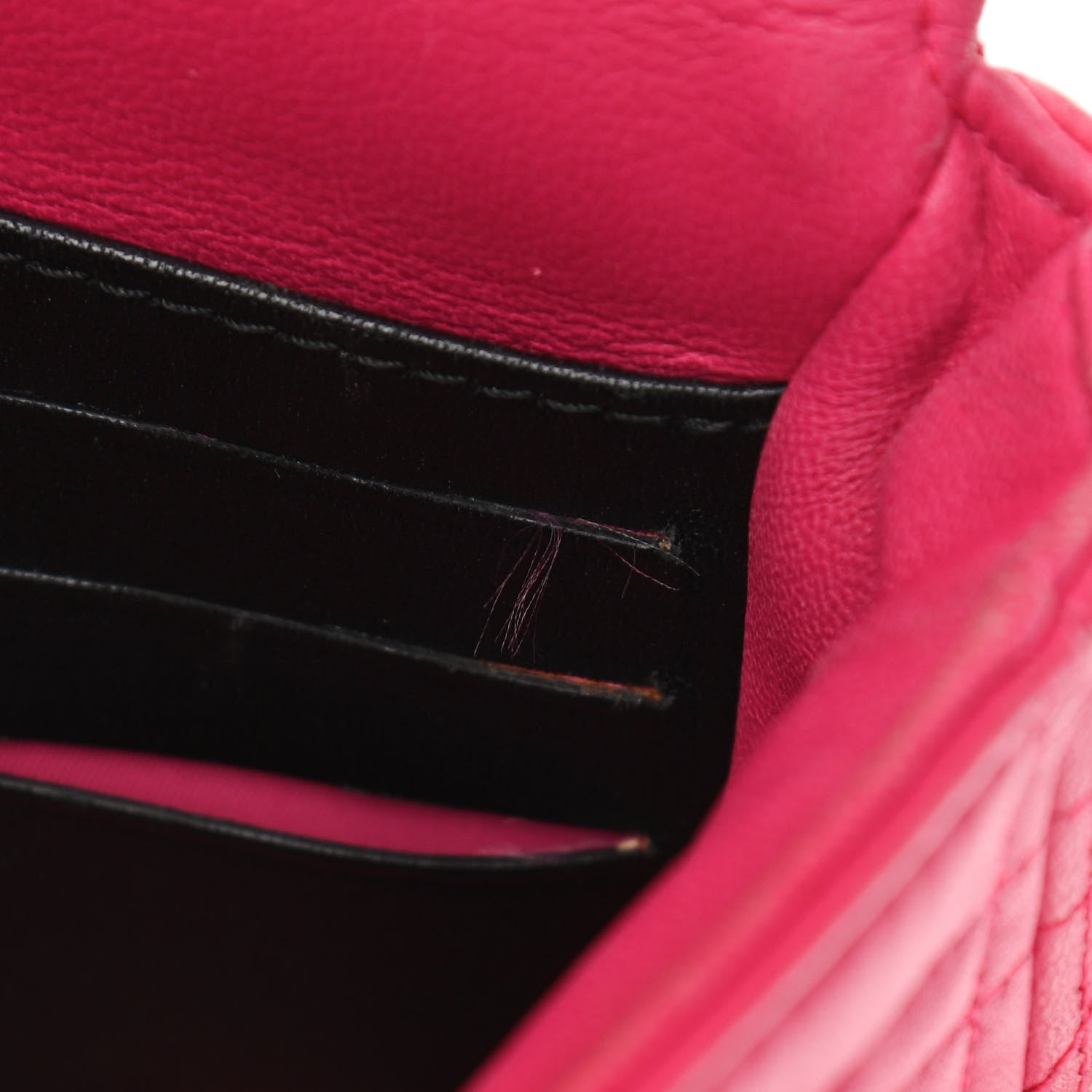 Christian Dior Lambskin Cannage Miss Dior Promenade Pouch Fuchsia 12 of 16