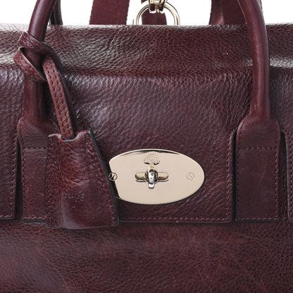 Mulberry Natural Leather Cara Delevigne Convertible Satchel Oxblood 9 of 10