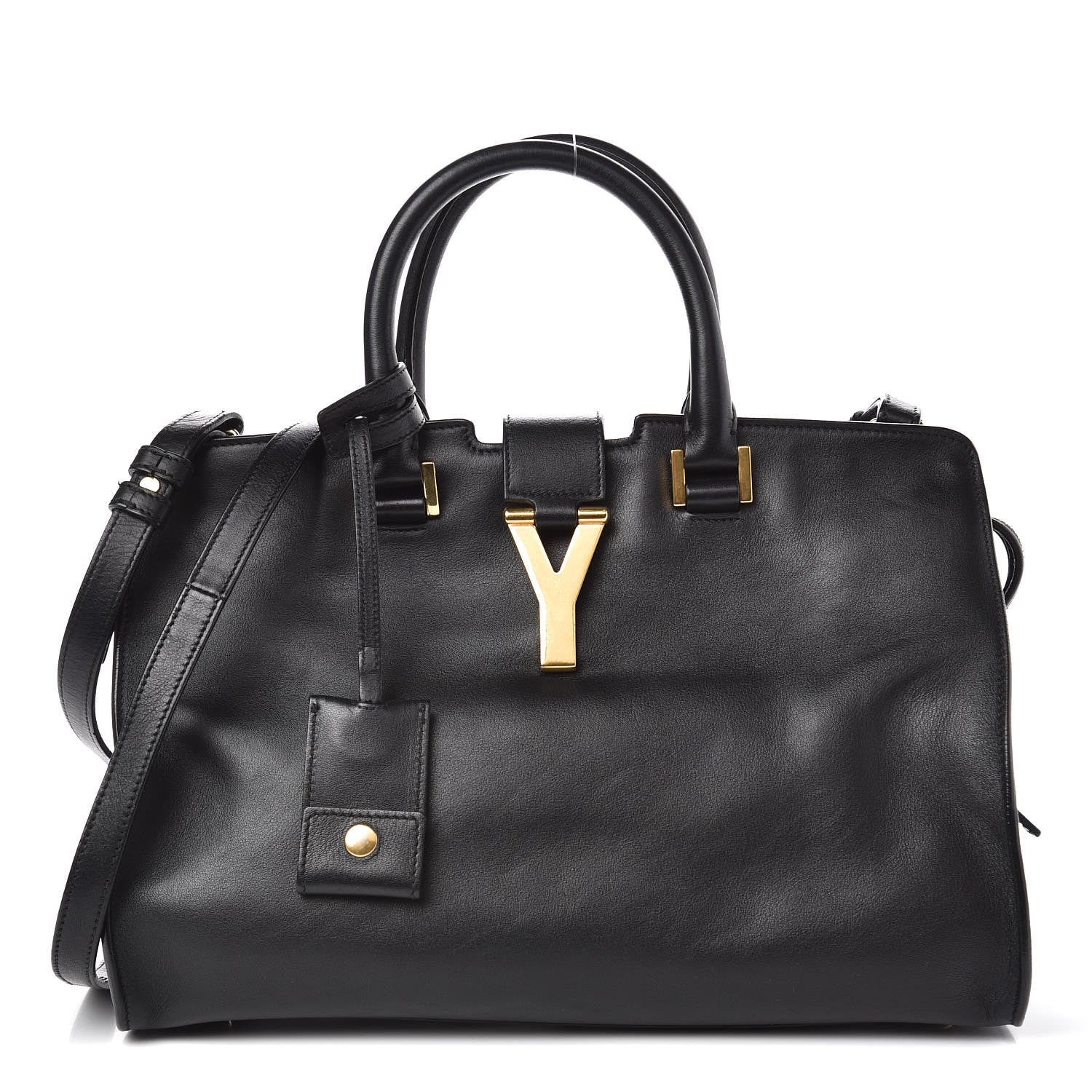 Saint Laurent Calfskin Small Classic Y Cabas Black 1 of 8