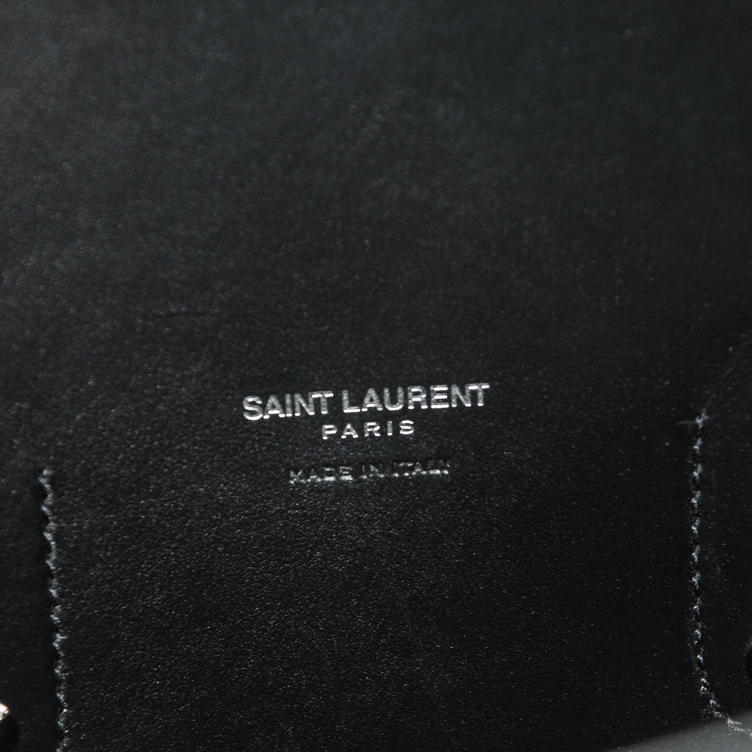 Saint Laurent Grained Calfskin Small Sac De Jour Black 7 of 7