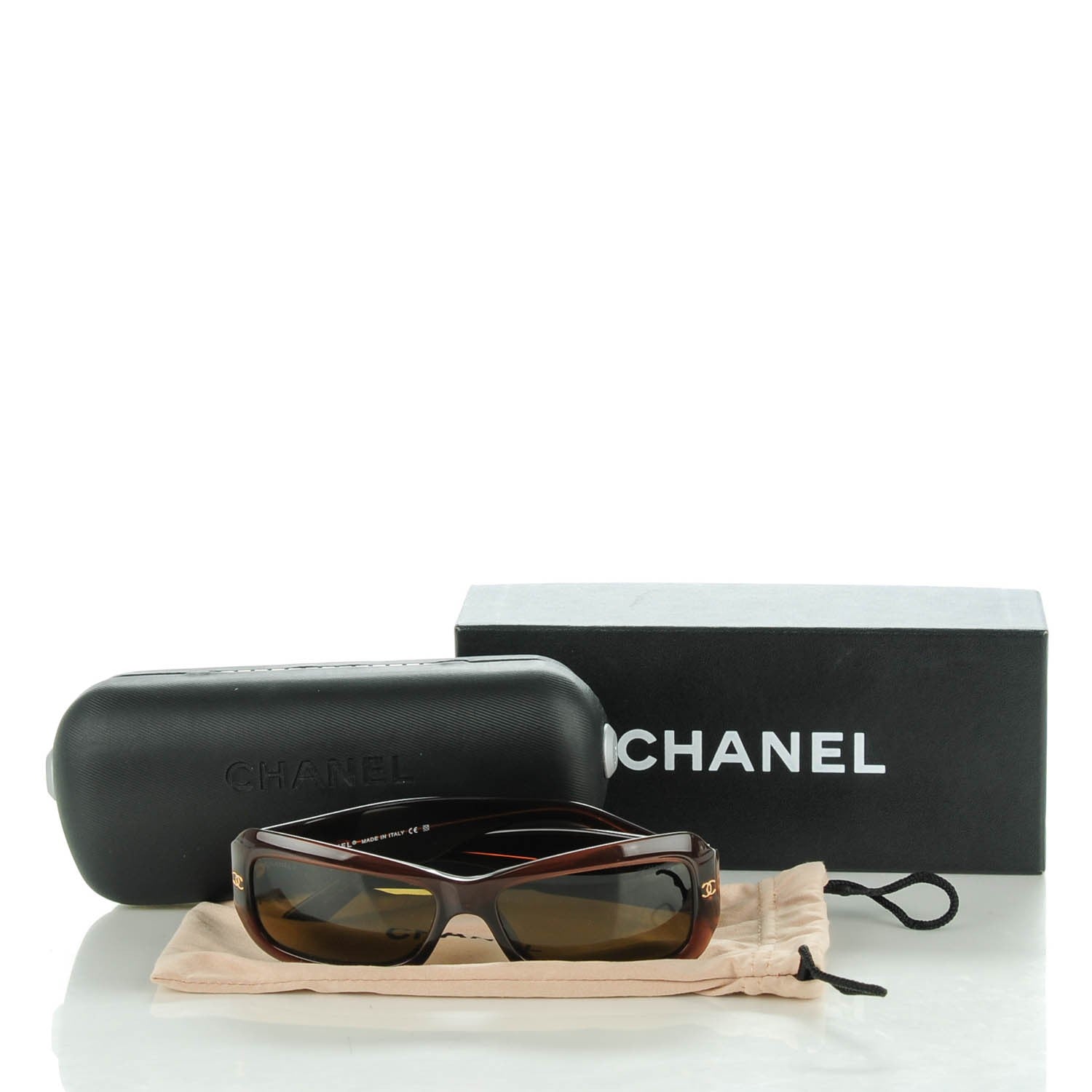 Chanel Studded CC Sunglasses 5099 Brown 8 of 8