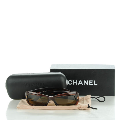 Chanel Studded CC Sunglasses 5099 Brown 8 of 8