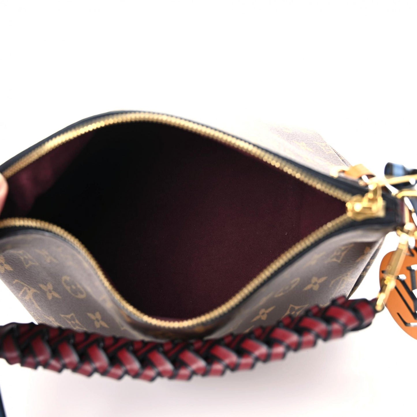 Monogram Beaubourg Hobo Mini Bordeaux Red Peach Safran Blue Jean Blue