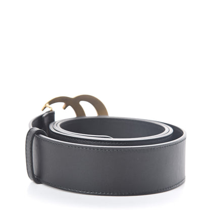 Gucci Calfskin Double G 40mm Belt 100 40 Black 3 of 6