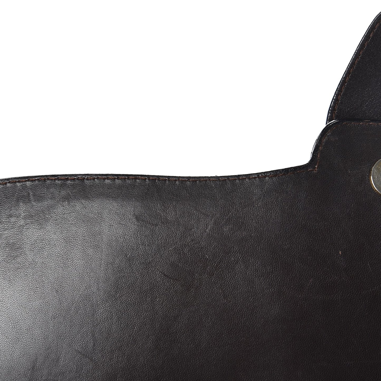 Eel Shoulder Bag Brown