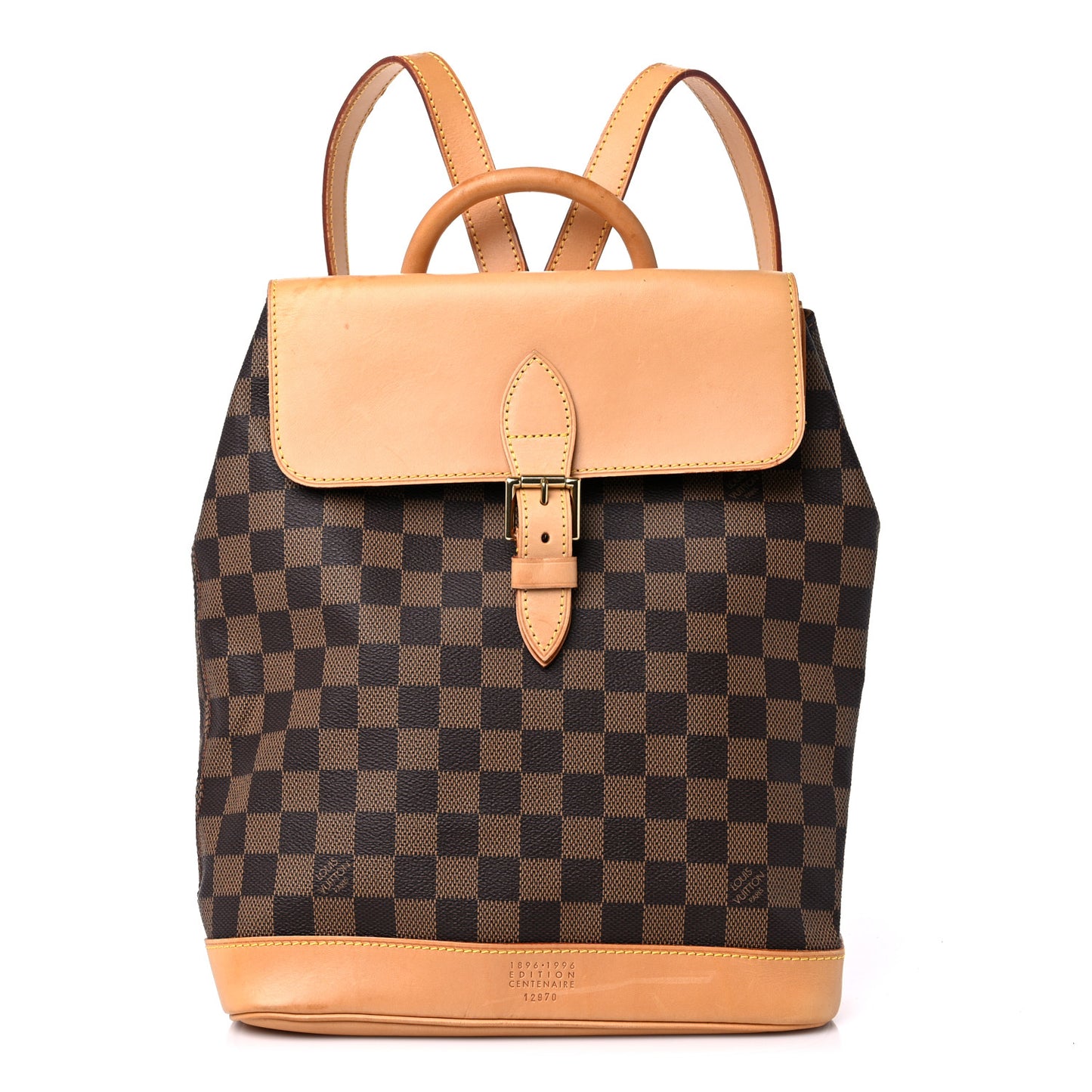 Damier Ebene Soho Centenaire Backpack