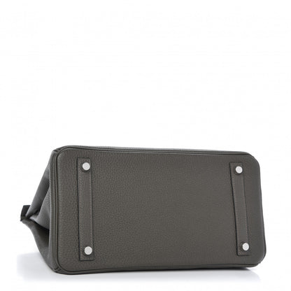 Hermes Togo Birkin 30 Vert De Gris 4 of 10
