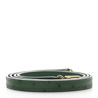 Louis Vuitton Ostrich Alma BB Shoulder Strap Menthe 2 of 4