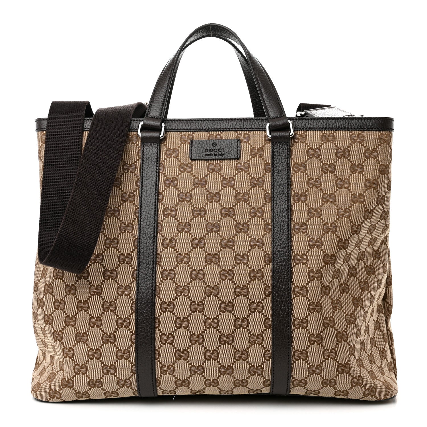 Gucci GG Monogram Large Joy Tote Bag Dark Brown 1 of 10