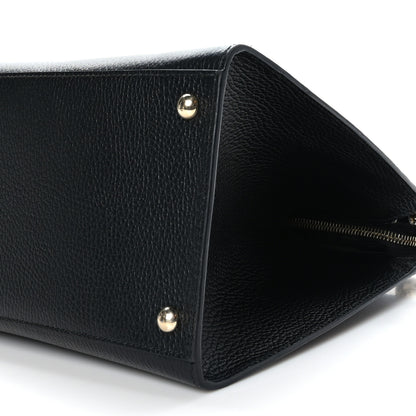 Gucci Dollar Calfskin Large Soho Top Handle Satchel Black 9 of 9
