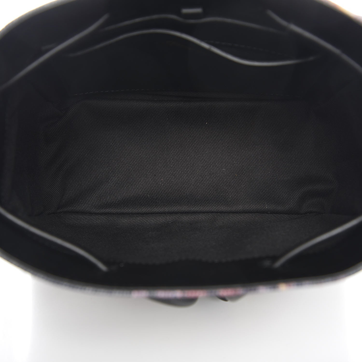 3.1 Phillip Lim 3.1 Denim Painted Mini Soleil Bucket Bag Black 6 of 6