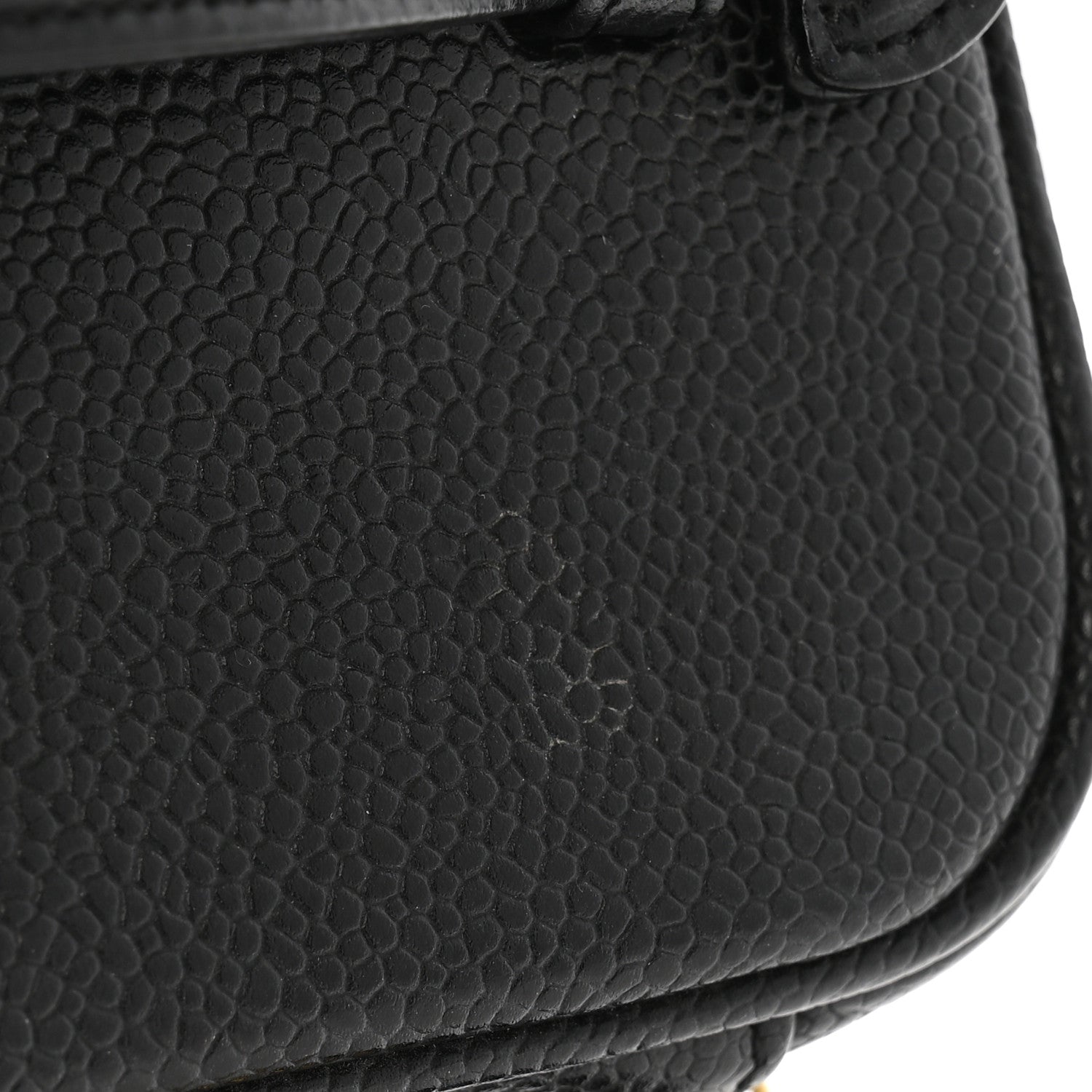 Chanel Caviar Vanity Cosmetic Case Black 9 of 11