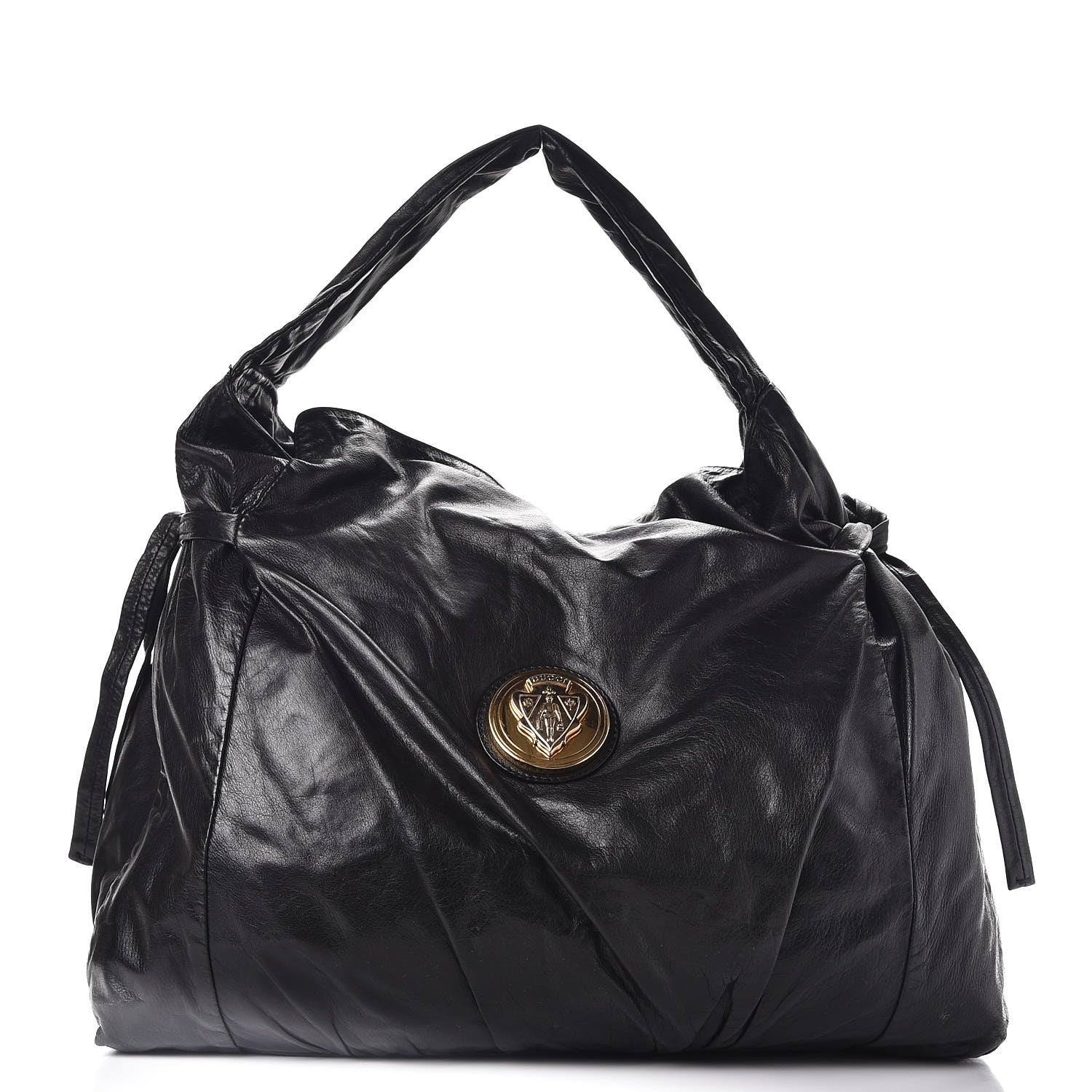 Gucci Calfskin Medium Hysteria Hobo Black 1 of 8