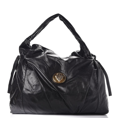Gucci Calfskin Medium Hysteria Hobo Black 1 of 8