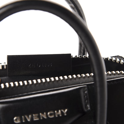 Givenchy Shiny Lord Calfskin Mini Antigona Black 9 of 10