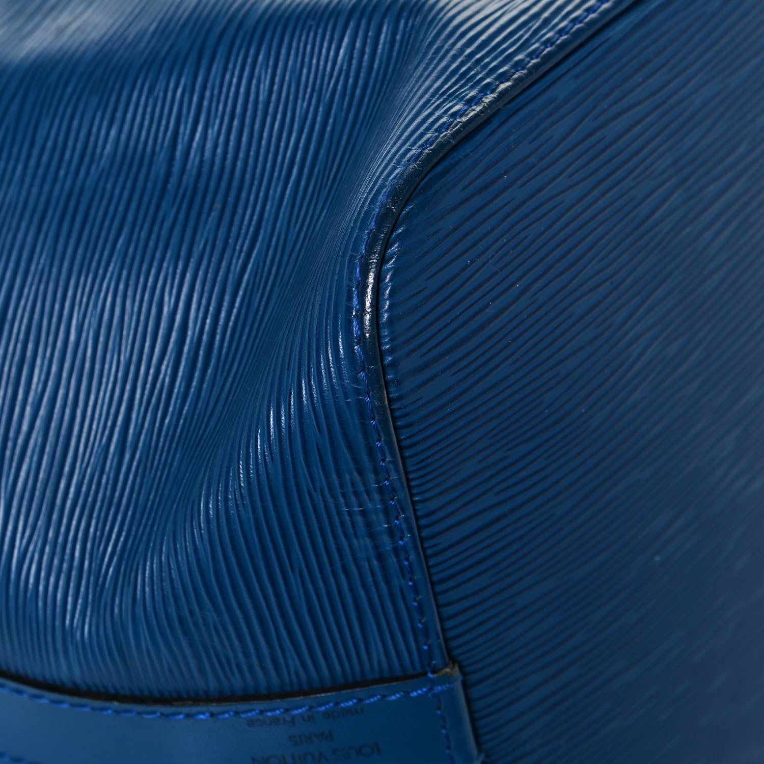 Louis Vuitton Epi Petit Noe Blue 7 of 15