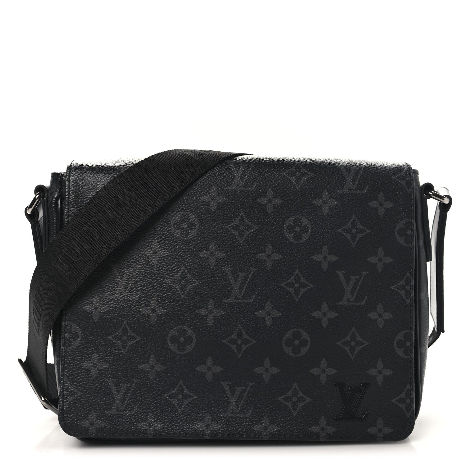 Louis Vuitton Monogram Eclipse District PM Black 1 of 9