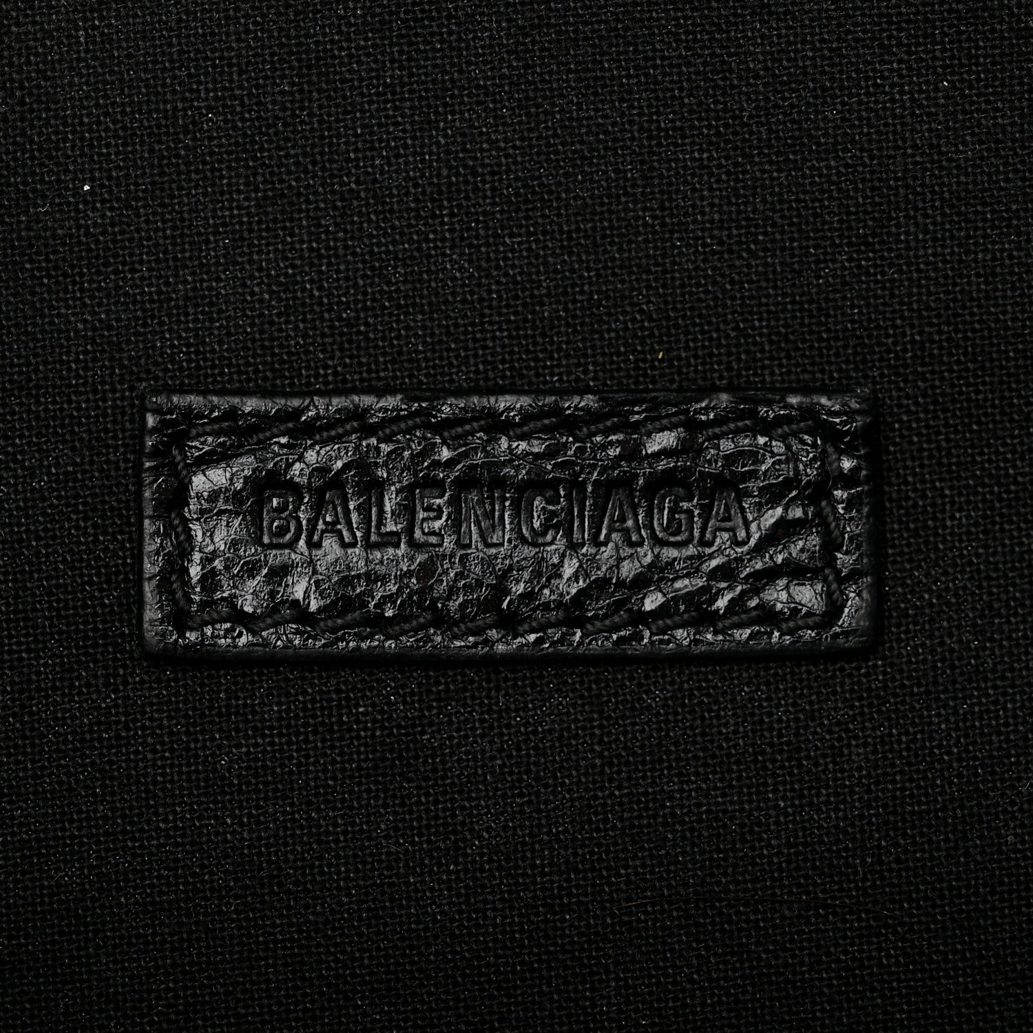 Balenciaga Agneau Arena Weekend Belt Wallet Black 6 of 10