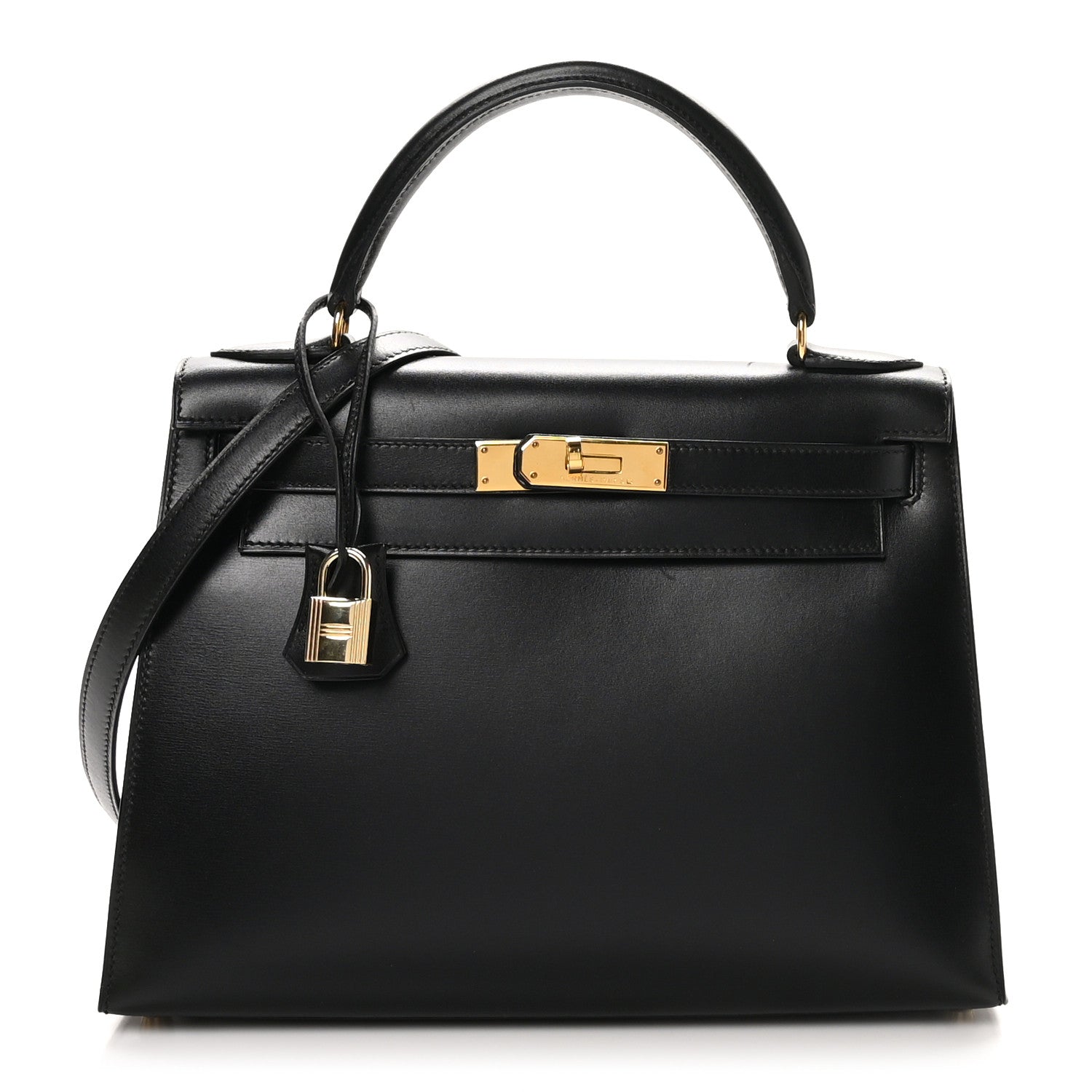 Hermes Box Kelly Sellier 28 Black 1 of 10