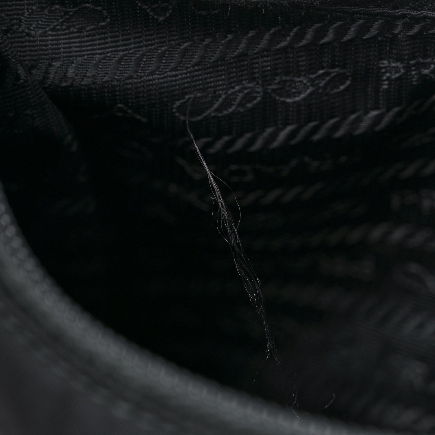 Tessuto Nylon Mini Re-Edition 2000 Bag Black