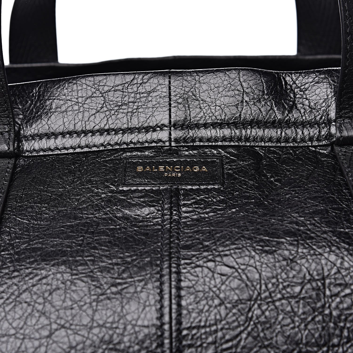 Balenciaga Agneau Carry Bag Black 11 of 12