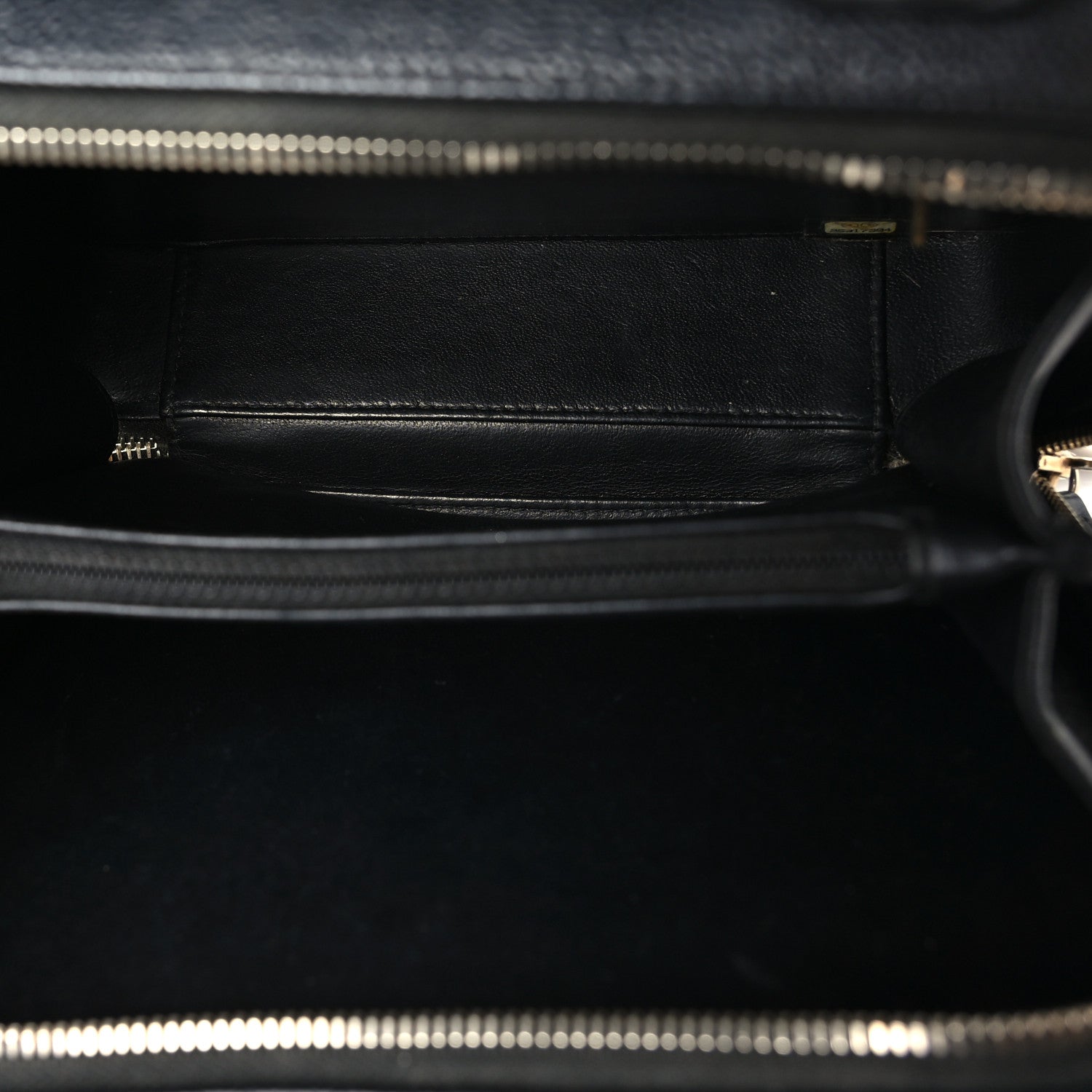 Chanel Caviar Quilted Medium CC Filigree Vanity Case Black 5 of 10