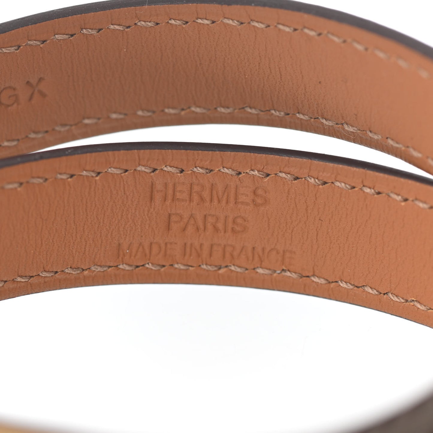 Swift Kelly Double Tour Bracelet T2 Etoupe
