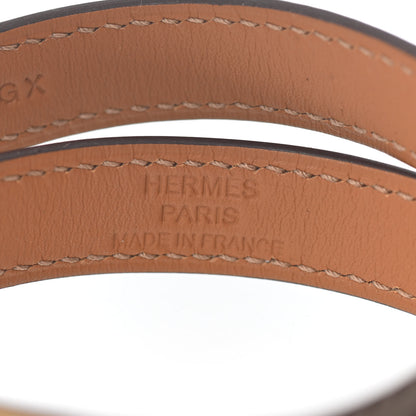 Hermes Swift Kelly Double Tour Bracelet T2 Etoupe 4 of 5