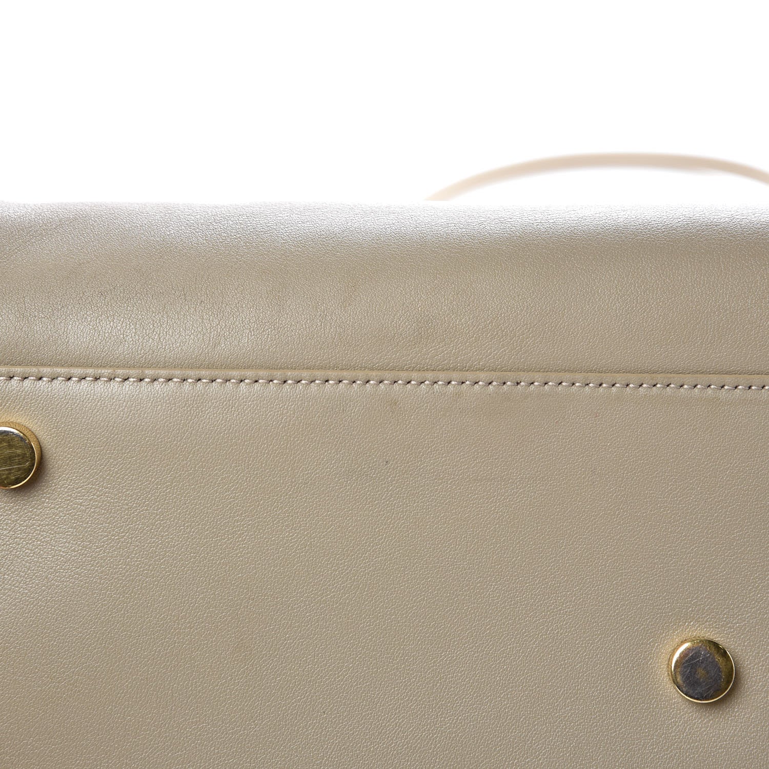 Saint Laurent Calfskin Small Sac De Jour Beige 10 of 19