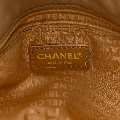 Chanel Lambskin Small Olsen Shoulder Bag Beige 6 of 10