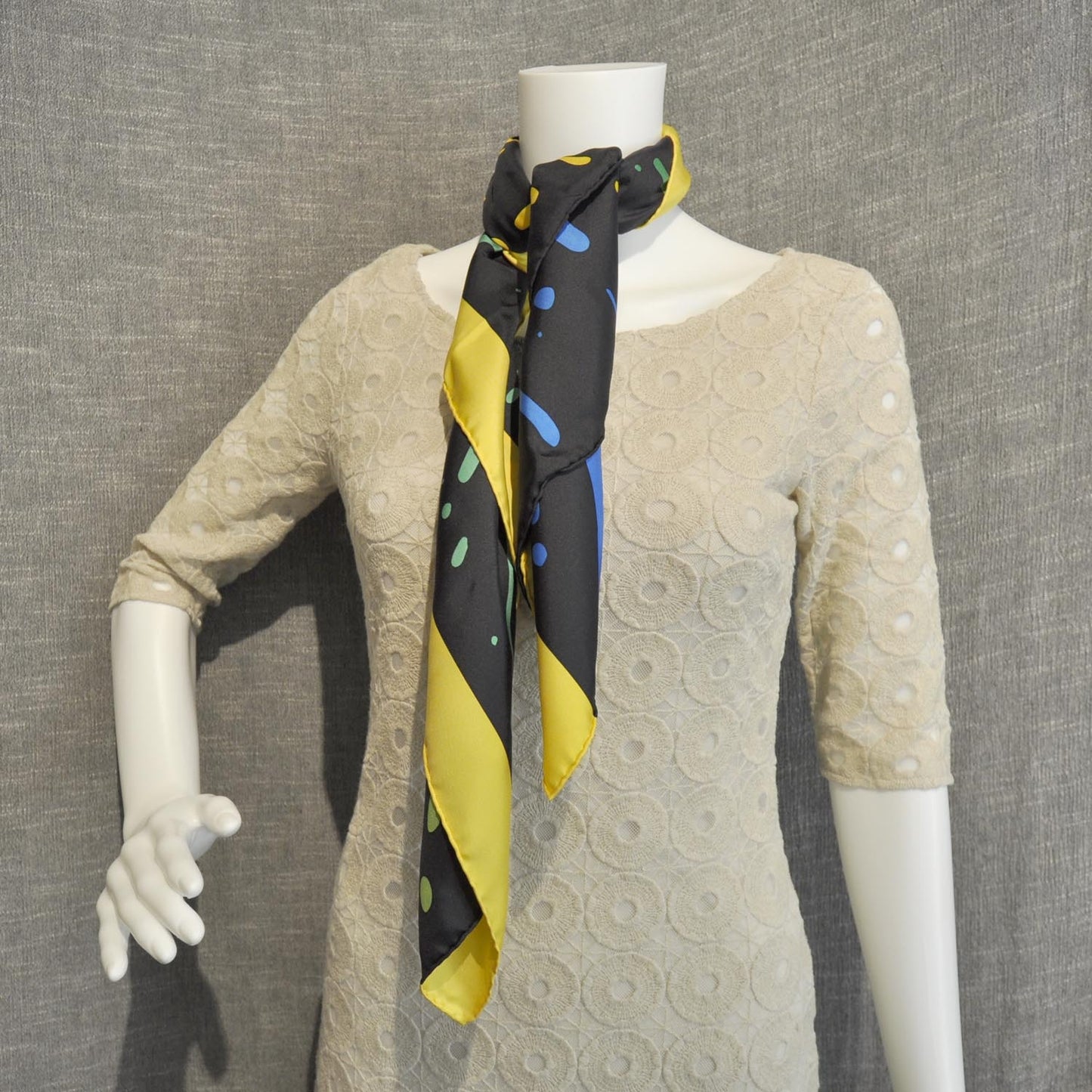 Silk Graff Graffiti Scarf 90